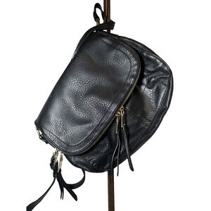 Urban Expressions Black Purse With Gold‎ Hardware Vegan